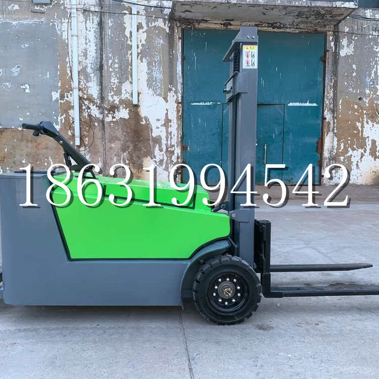澄城县小型电动叉车1吨2吨步行站驾式电瓶堆高充电装卸车液压升降车铲车